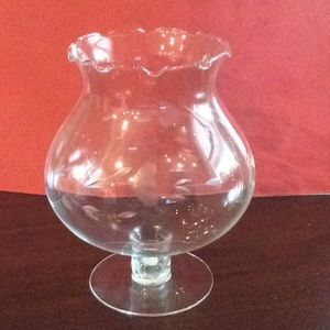 Princess House Etched Vase